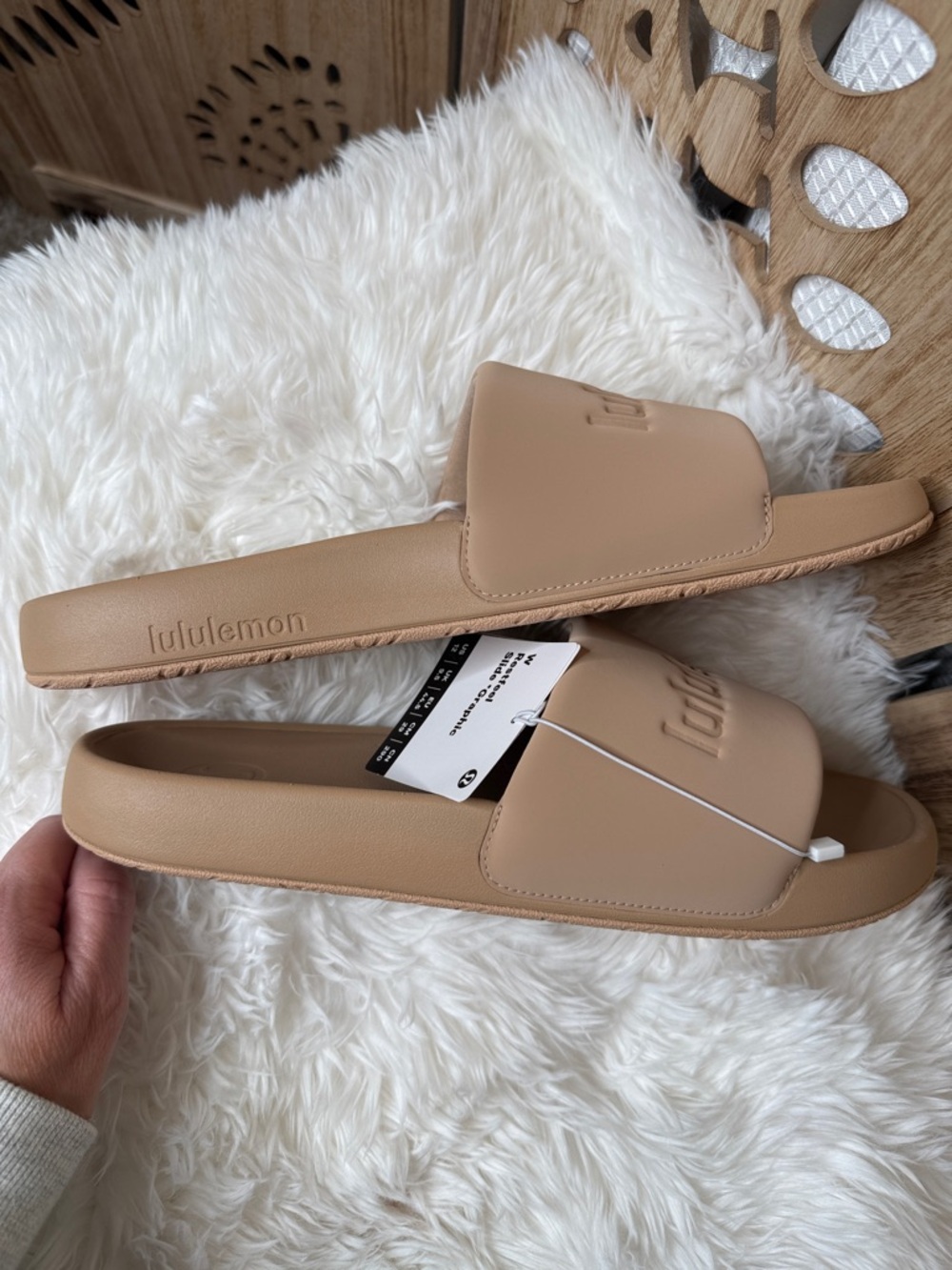 lululemon athletica Nude/Tan Slide Sandals - Picture 6 of 6